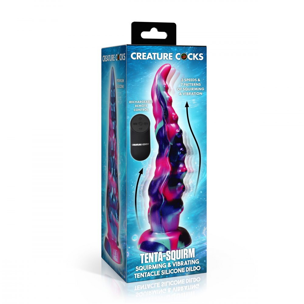 Creature Cocks Tenta-Squirm Vibrating Tentacle Dildo