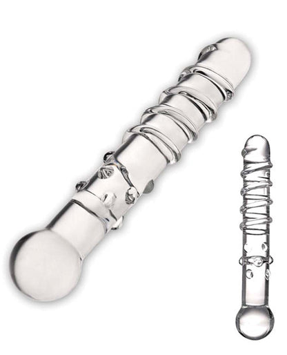 Glas Callisto 7 inch Glass Dildo Clear