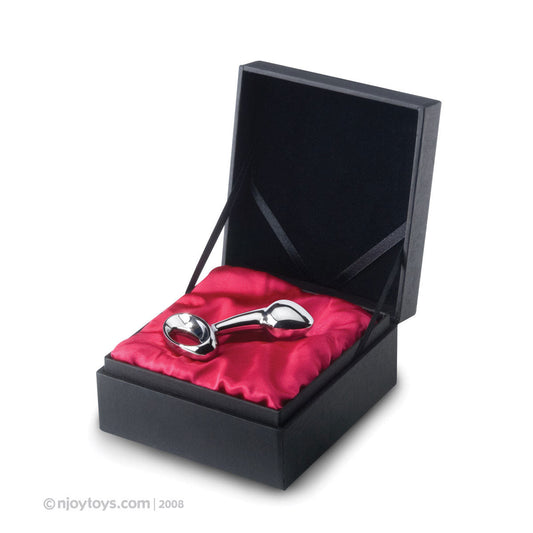 njoy Pure Stainless Steel Anal Plug Small
