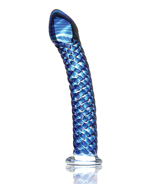 Icicles No. 29 Hand Blown Glass with Ridges