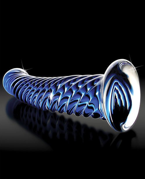Icicles No. 29 Hand Blown Glass with Ridges