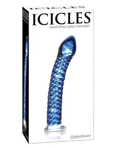 Icicles No. 29 Hand Blown Glass with Ridges