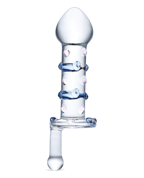 Glas Candy Land Juicer 6.5 inch Glass Dildo