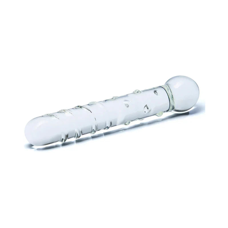 Glas Callisto 7 inch Glass Dildo Clear