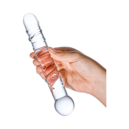 Glas Callisto 7 inch Glass Dildo Clear