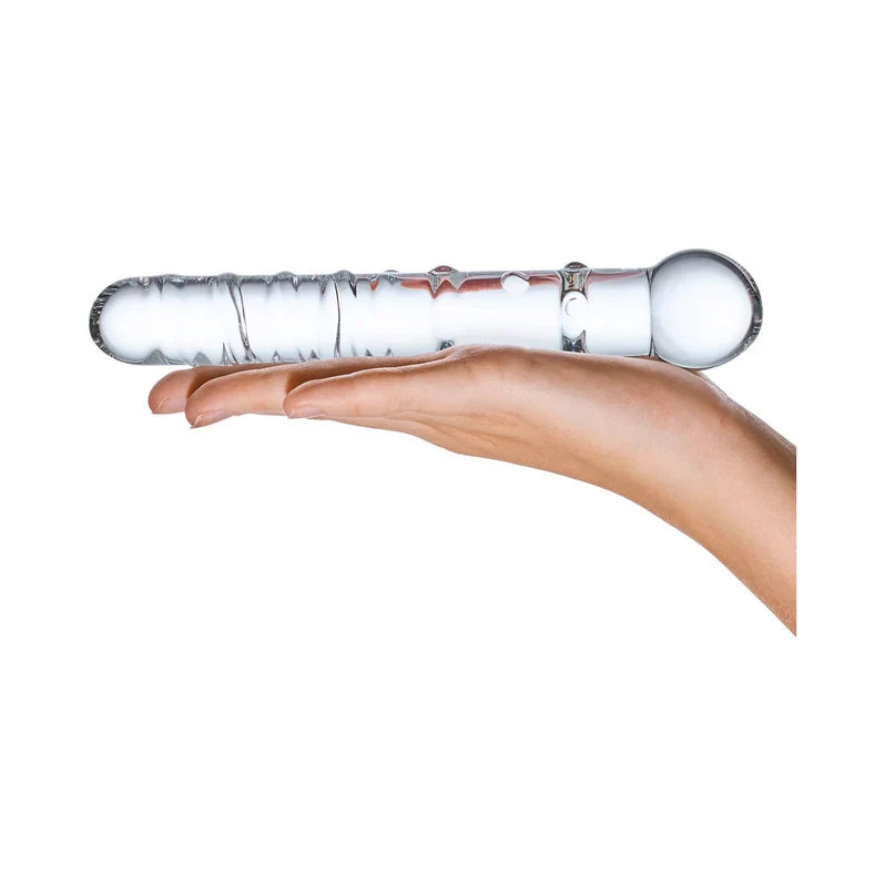 Glas Callisto 7 inch Glass Dildo Clear