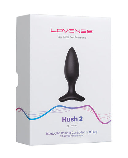Lovense Hush 2 Butt Plug - 1.5 in