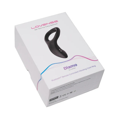 Lovense Diamo Vibrating Cock Ring - Black