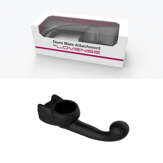 Lovense Domi P-Spot Wand Attachment - Black