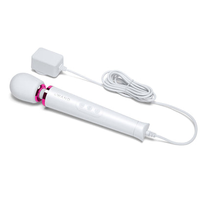 Le Wand Powerful Petite Plug-In Wand Vibrator - White