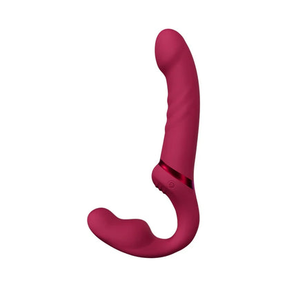 Lovense Lapis Vibrating Strapless Strap On - Pink