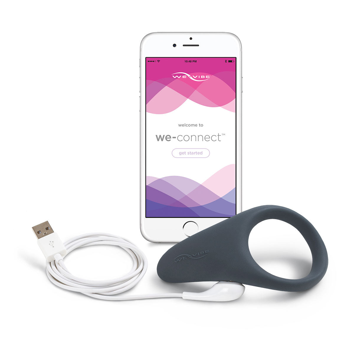 We-Vibe Verge Vibrating Penis Ring - Slate