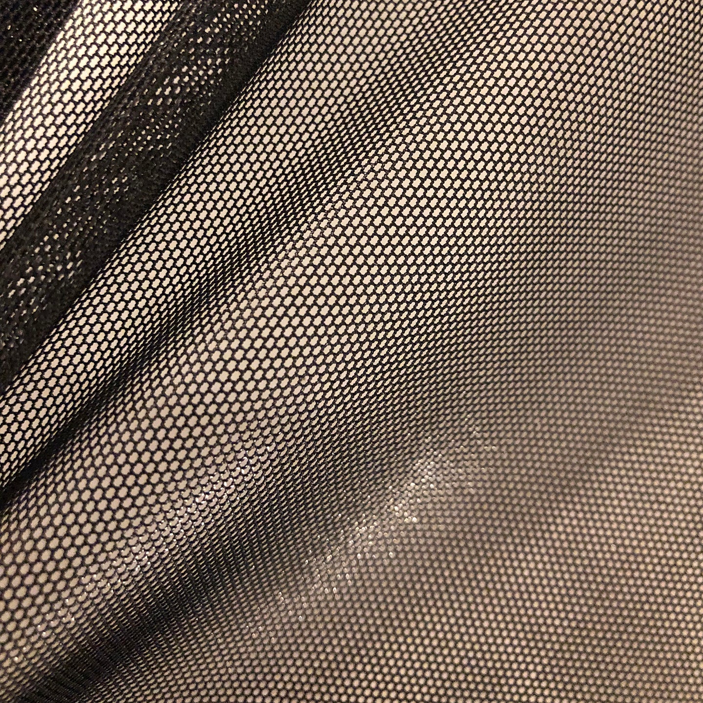 Metallic Mesh Catsuit