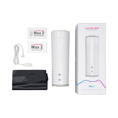 Lovense Max 2 Bluetooth App-Controlled Vibrating and Suction Masturbator