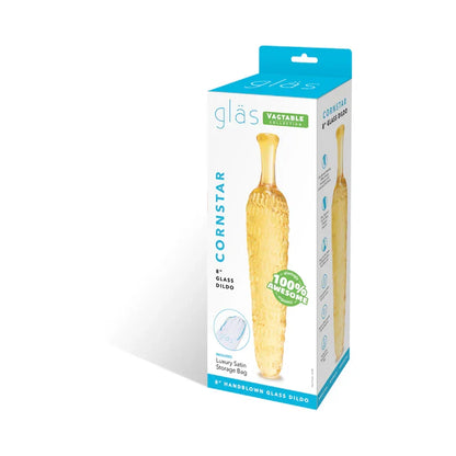 Glas Cornstar 8 in Glass Dildo