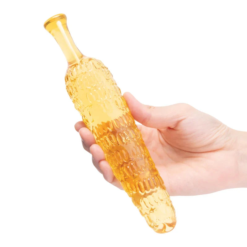 Glas Cornstar 8 in Glass Dildo