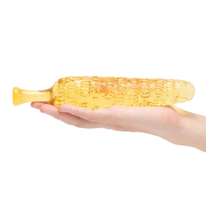Glas Cornstar 8 in Glass Dildo