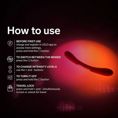 LELO Boomerang Premium Double-Ended Vibrator