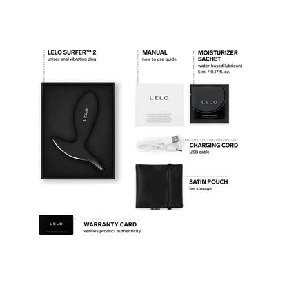 LELO Surfer 2 Vibrating Anal Plug