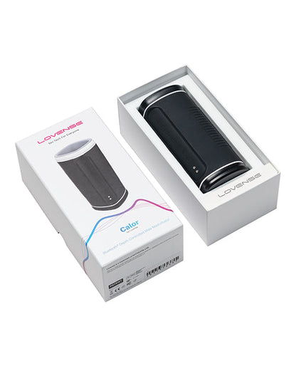 Lovense Calor Bluetooth Heating Masturbator - Black