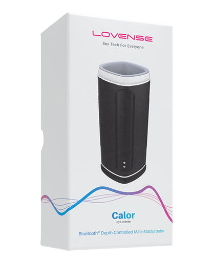 Lovense Calor Bluetooth Heating Masturbator - Black