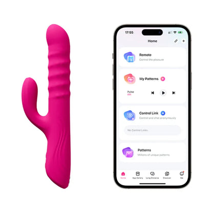 Lovense Velvo Rotating Beaded G-Spot & Clit Rabbit Vibrator