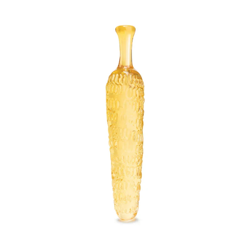Glas Cornstar 8 in Glass Dildo