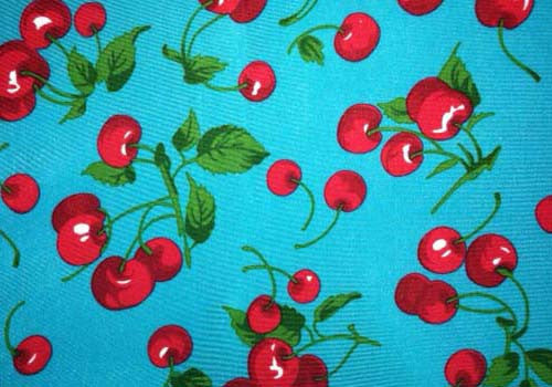 Retro Cherries Print