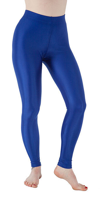 Blue Spandex Leggings