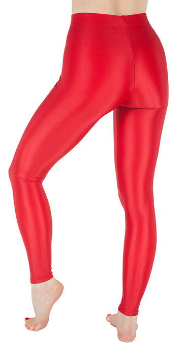 Red Spandex Leggings