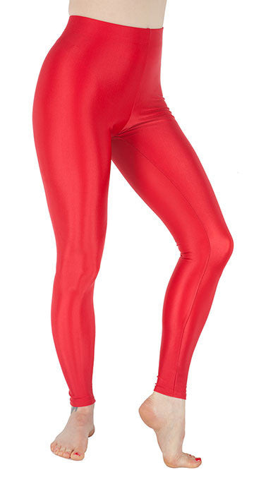 Red Spandex Leggings