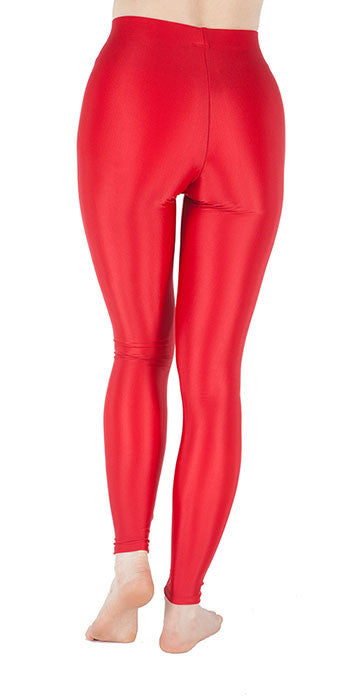 Red Spandex Leggings