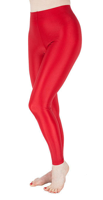 Red Spandex Leggings