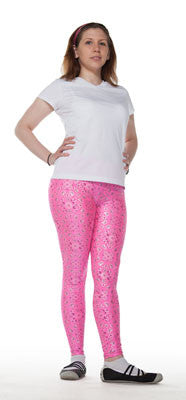 Pink Hankie Print Leggings